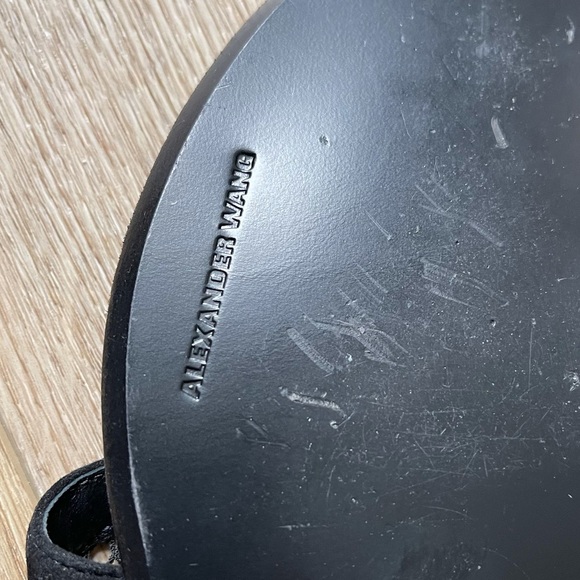 Alexander Wang Gaia mesh and suede sandals - Picture 5 of 6